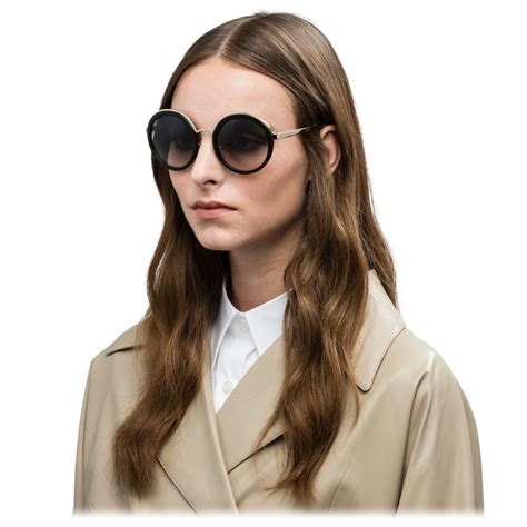 prada round cinema sunglasses|original prada sunglasses price.